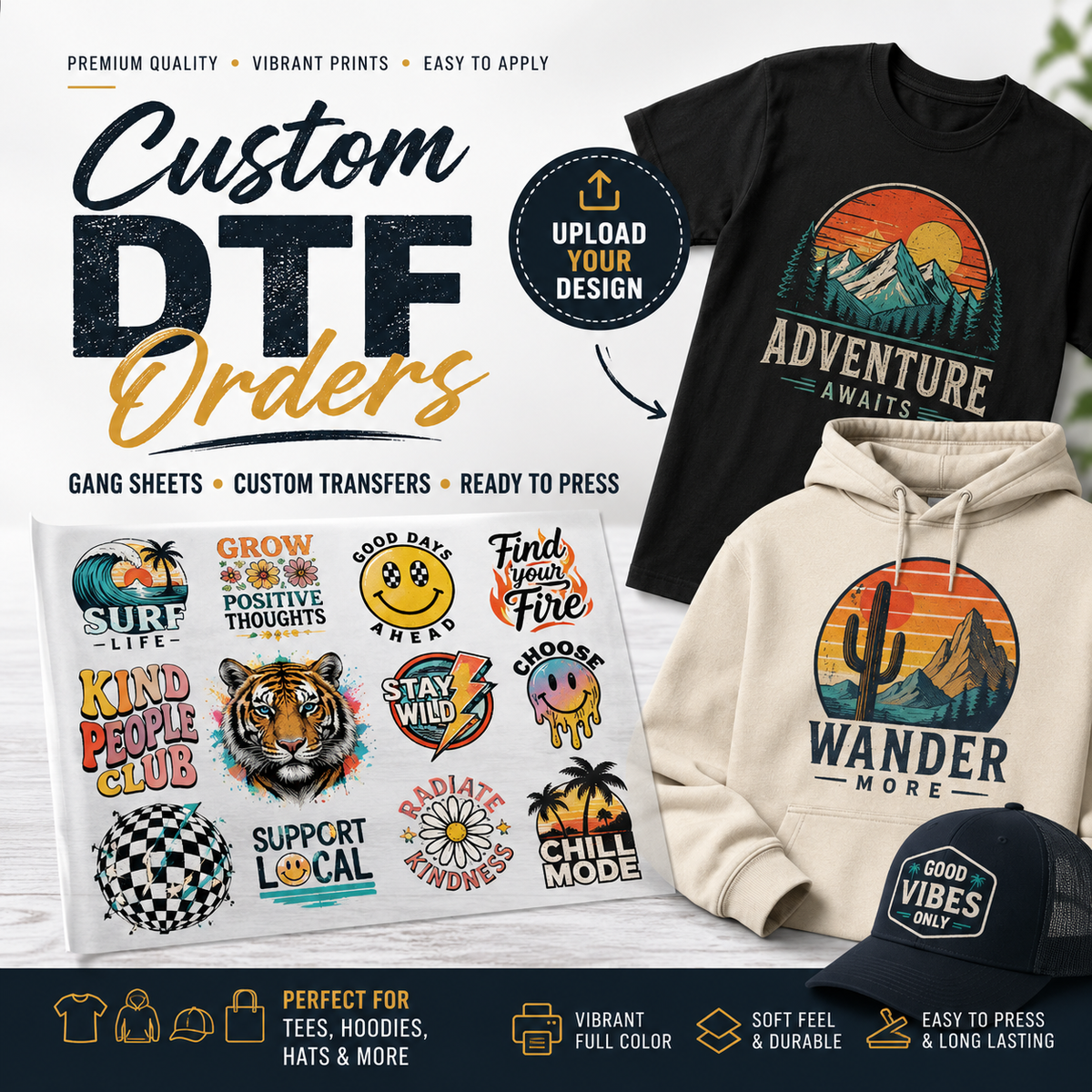 Custom DTF Orders | Stitches of Valor